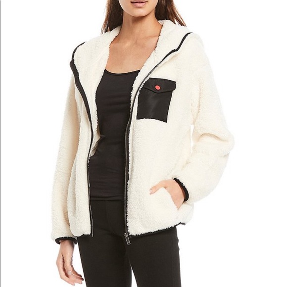Ugg Kadence Sherpa Fleece Hoodie Lounge 